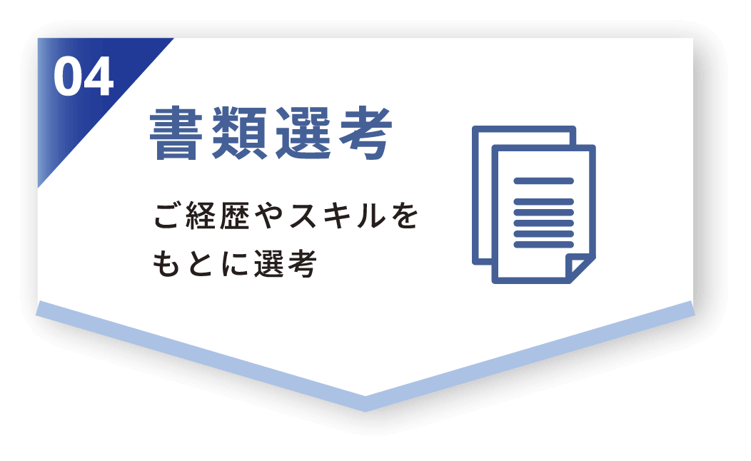 書類選考